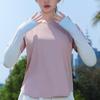 Drawstring Sun Protection Sleeves for Women, UPF50+ Anti-Slip Adjustable Arm Sleeves, Gradient Cooling Ice Silk Sleeve, UV Protection Arm Covers for