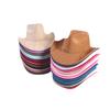 Popular European and American classic suede western cowboy hat men's and women's fashion LO style peach heart cowboy hat