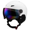Full-Visor Ski Helmet With Integrated Goggles Adults Kids Winter Snow Sports Safety Headgear