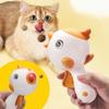 Interactive Cat Treat Launcher Infrared Laser Bird Shape Cat Food Thrower Cat Toy Pet Feeding Toys