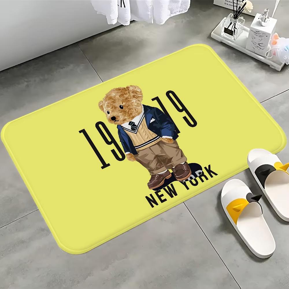 Kreative Fußmatte Cartoon-Figuren-Druck Fußabtreter Weicher Wohnzimmerteppich Teppich Für Schlafzimmer Willkommensmatte Heimdeko