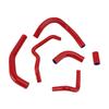 Silicone Radiator coolant Hose kit For Kawasaki Z1000 Z1000SX Z1100 Red
