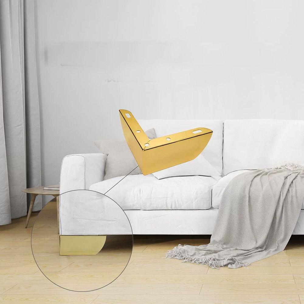 Möbelbein aus Edelstahl Erhöht die Stabilität Schrankfüße Zubehör Stuhluntergestell