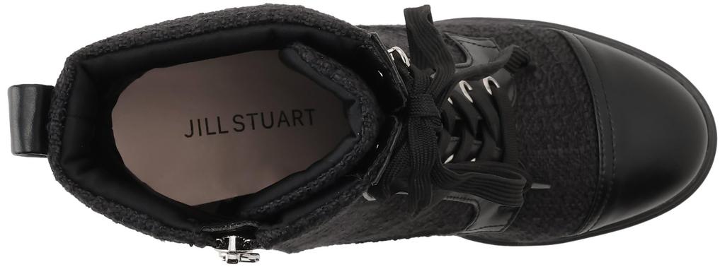 [JILL STUART SHOE] Oxford Boots, Thick-soled Lace-up Short Boots, B/