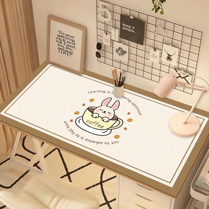 

2024 мультяшный ПВХ водонепроницаемый, антимасляный, грязеотталкивающий коврик для стола для учебы или офиса 50x100 cm