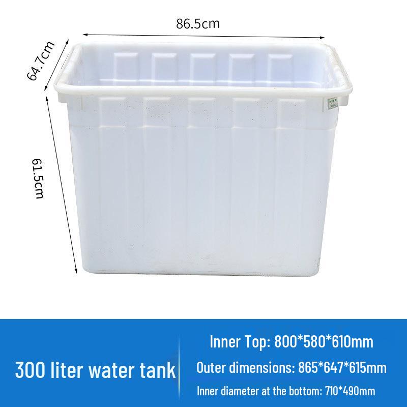 Rectangular Thickened Plastic Water Tank for Aquaculture and Fish Farming