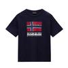Napapijri Childrens/Kids Adige Flag Crew Neck T-Shirt