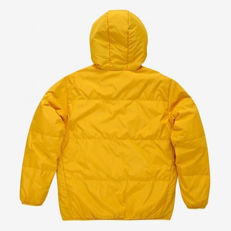 New Balance Unisex Reversible Duck Down Padded Jumper Yellow