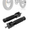 Ebike Foot Pegs Foldable E Bike Rear Passenger Footpegs M8 Universal Compatible Fit for Ridstar Q20 Super 73 S1 S2 Y1 RX Macfox X1S X1S X X2 Electric