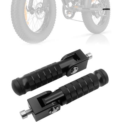 Suporturi de picior pentru Ebike Pliabile Suporturi de picior spate pentru pasager E Bike M8 Universal Compatibil Potrivit pentru Ridstar Q20 Super 73 S1 S2 Y1 RX Macfox X1S X1S X X2 Electric