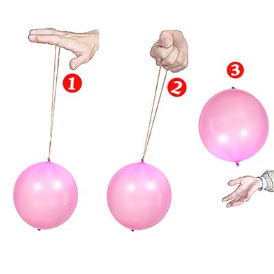 10/20pcs Punch Balloons with Rubber Band Handle Punching Balloon Birthday Party Favors For Kids Party Wedding