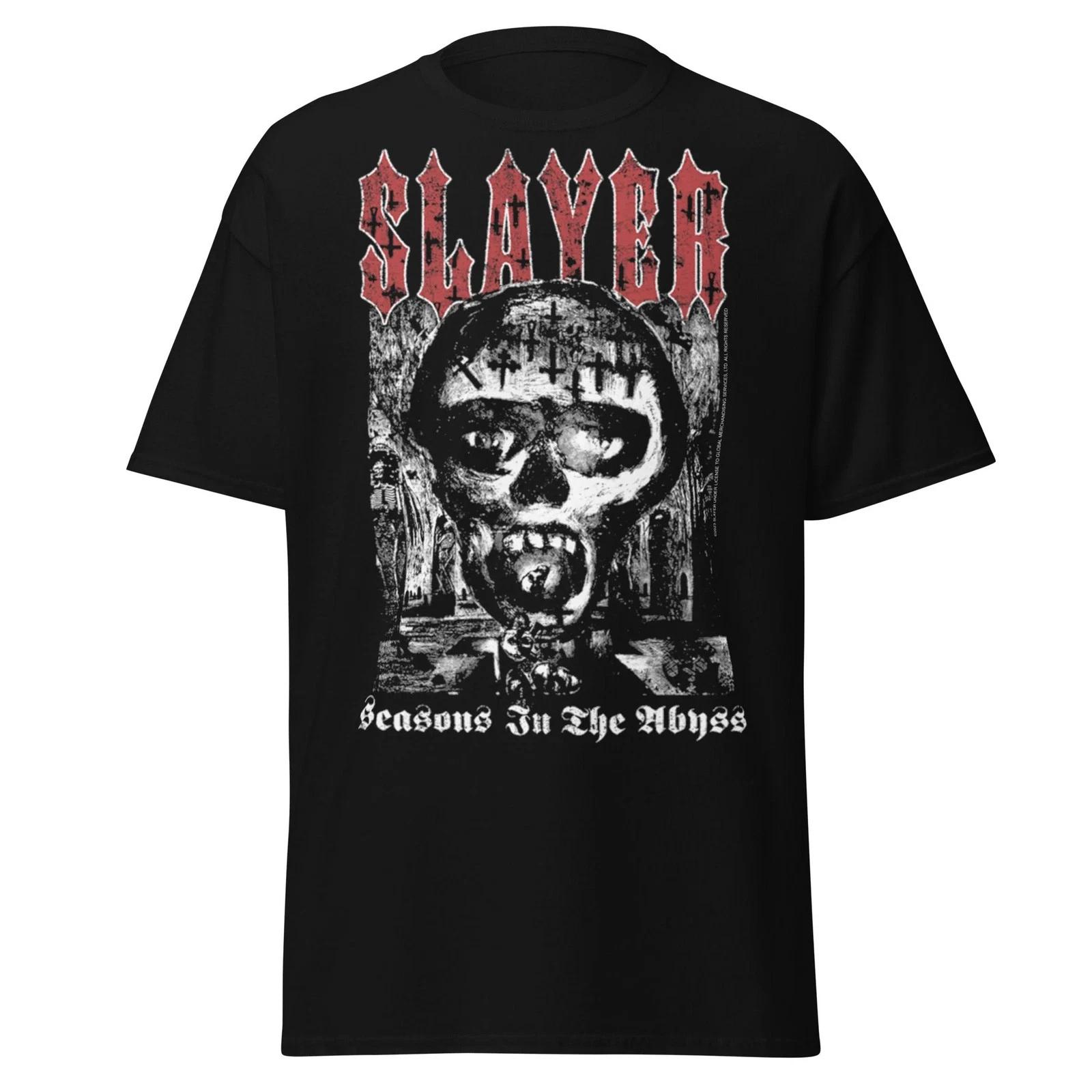 Slayer - Seasons in the Abyss Jumbo Print T Shirt XXXL