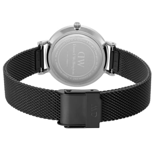Daniel Wellington Classic Petite Black Ashfield Watch DW00100246 Black