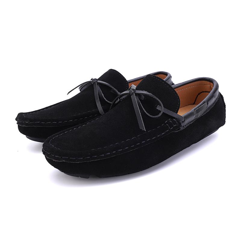Fashion Luxury Mens Designer Genuine Leather Driving Loafers Moccasin Boat for Men Casual Formal Dress Shoes Footwear Business