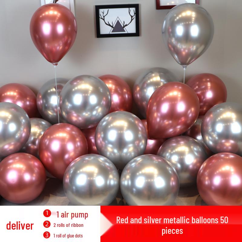 Metallic Balloon Decor for Events: Birthdays, Weddings, and More