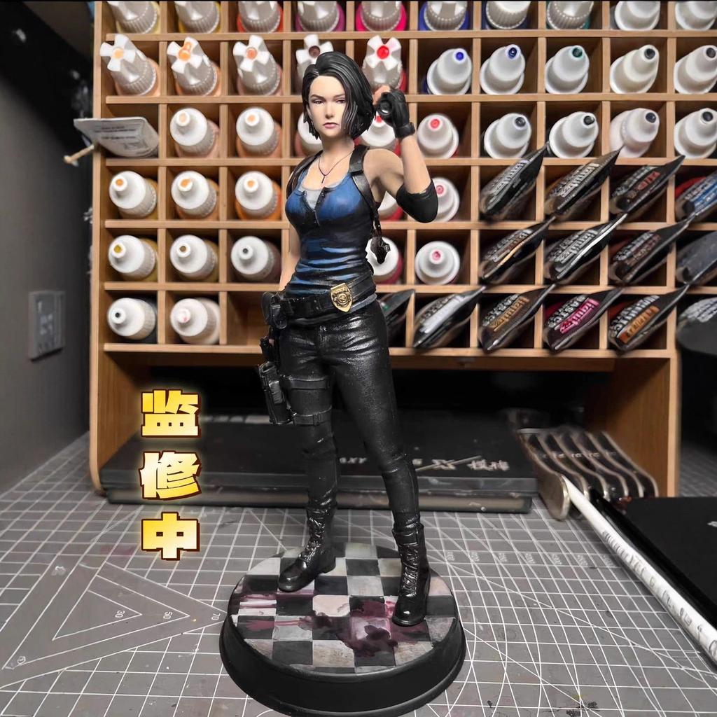 Jill Valentine Figure Leon·S·Kennedy 32Cm Figures Anime Games Figurine Model Collection Statue Desk Decoration Toys Doll Gifts