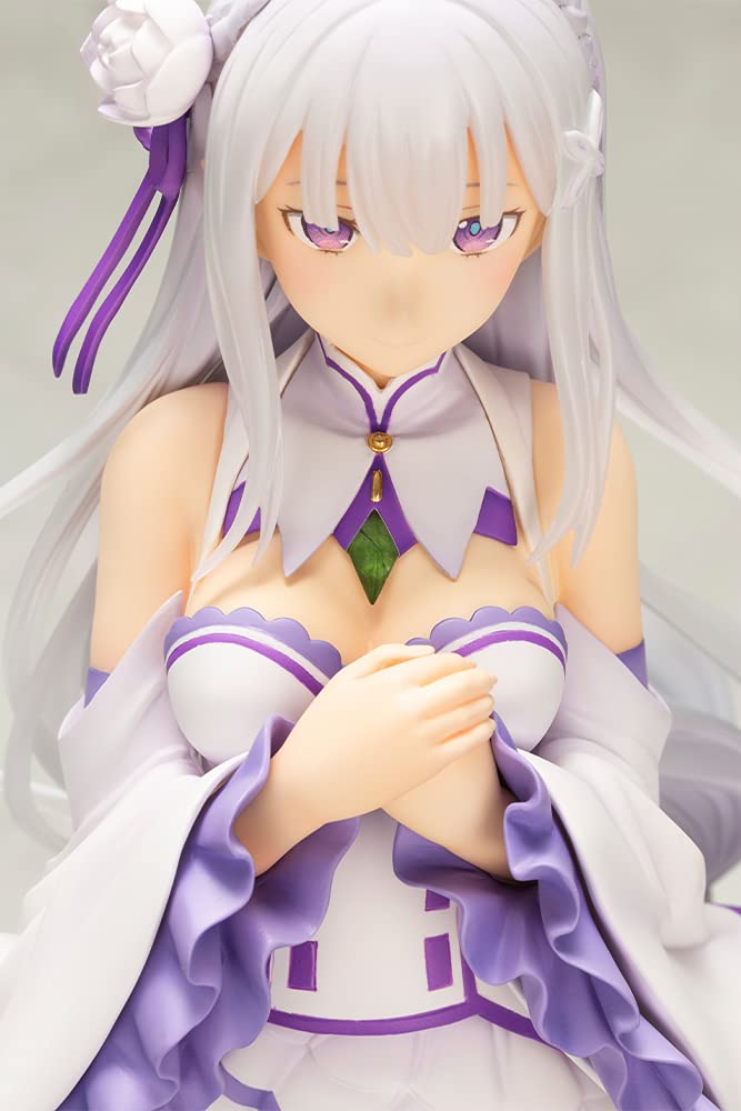 Juya Life In Another Emilia Scale PVC Painted Finished Figure PP899 ReZERO -Starting World- [Memory Journey] 1/7