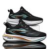Running shoes summer breathable shock absorber running shoes sports casual black Putian