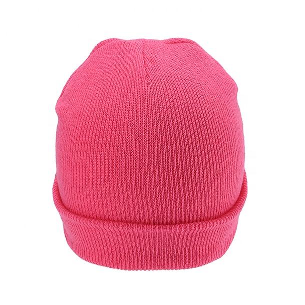 Blank Classic Fashion Keep Warm Winter Men Women Soft Daily Unisex Circle Type Non-Slotted Knitted Beanie Hats