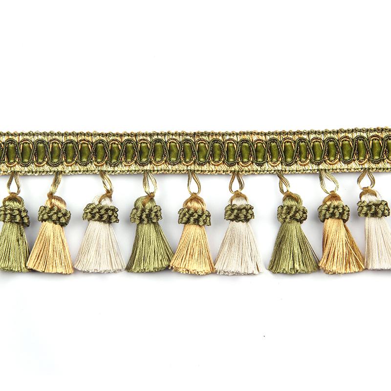 

6 метров, аксессуары для штор, 8 см, бахрома с кисточками, кружевная бейка, сделай сам, швейная ткань, декор, обрезка, вышивка, полиэстеровая лента, золотисто-синяя зелёный