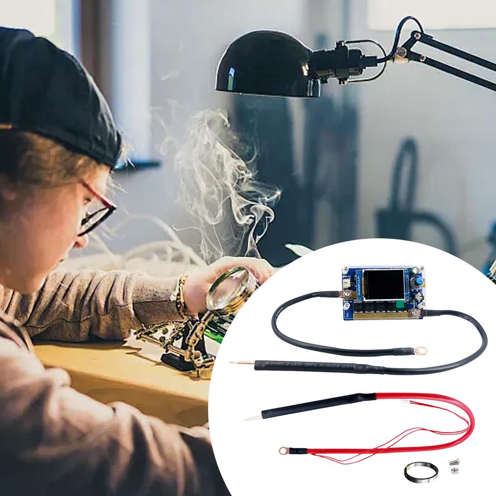 Spot Welding Machine Control Board Power Adjustable Spot Welder DIY Kit Digital Display Digital Spot Welding Machine