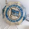 Motif Hertha BSC, parapluie à pliage automatique, design portable et pliable, 8 baleines, un cadeau de Noël ou d'anniversaire.