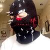 Rivet Beanie Funny Balaclava Balaclava Distressed Knitted Full Face Shiesty Mask Balaclava Scary Balaclava