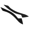 1 Pair Headlight Eyebrow Glossy Black Trim Front Left Right Decoration for Z4 E89 2009?2015