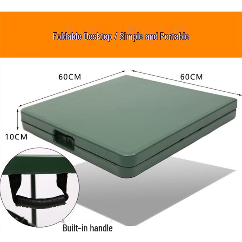 Tactical Nation Outdoor Plastic Steel Folding Table