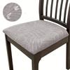 1/2/4/6pc jacquard waterproof chair cover slipcover for dining room ,chair seat cover for wedding banquet office chair protector