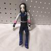 Demon Slayer Akaza Poseable Plush Doll Built-in Wire Stuffed Figure Infinite Castle Mugen Train Collectible Toy For Anime Fans Cuddly Fluffy Huggable