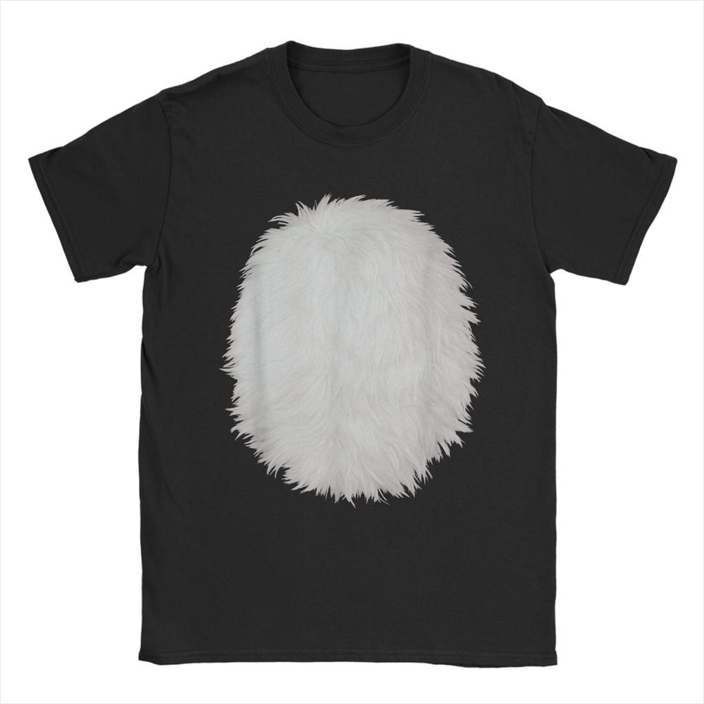 White Belly Costume DIY Cosplay Panda Bear Cat Skunk Deer Cotton T Shirt For Men Summer T Shirts O Neck Tees Wholesale Tops