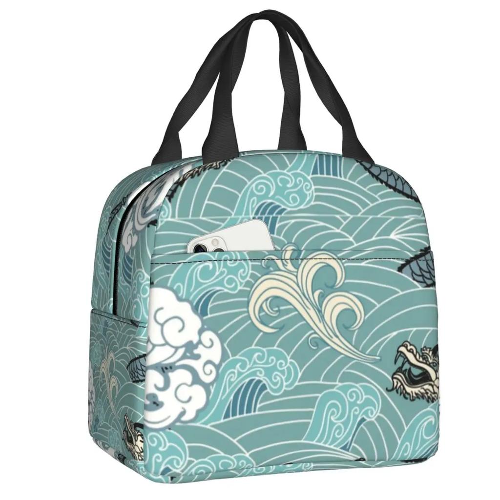 The Untamed WangXian Bunny Insulated Lunch Bags for Women Mo Dao Zu Shi Resuable Cooler Thermal Bento Box Outdoor Camping Travel