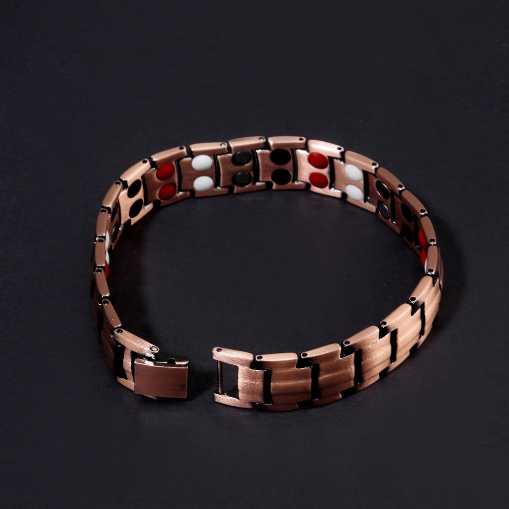 Copper Bracelet, Men's Copper Bracelet, Vintage Magnet Energy Bracelet