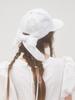 Beulaunhaes Back Ribbon Wire Cap - Blanc