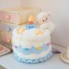 Fun Birthday Cake Lamb Doll Plush Doll Children Companion Comfort Birthday Gift Doll Girl