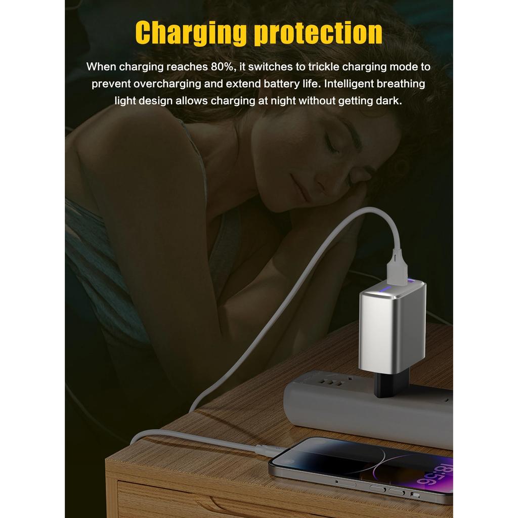 22W USB Cep Telefonları Şarj Cihazı PD Hızlı Şarj QC3.0 IPhone 16 15 Pro Max Huawei Samsung Xiaomi Cep Telefonu Hızlı Şarj Şarj Cihazı