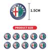 Car Stickers For Alfa Romeo 2/5/10pcs Car Door Lock Keyhole Protection Stickers Emblem For Alfa Romeo 159 Giulietta Giulia 147 M