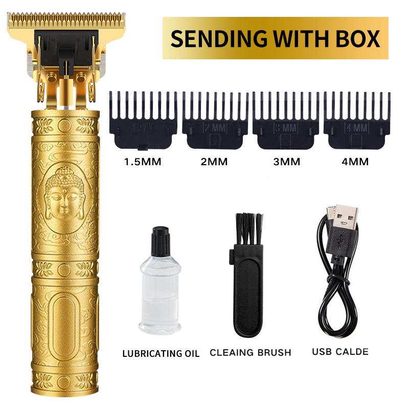 Dual-Use Electric Hair Clipper & Shaver: All-in-One Beard Trimmer & Razor
