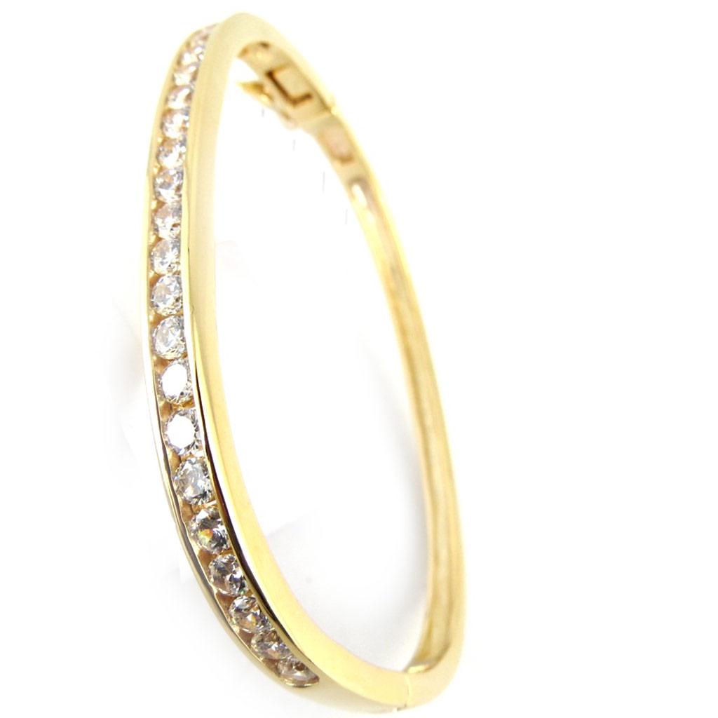 Les Trésors De Lily [F9358] - Gold Plated Bracelet 'Diane'