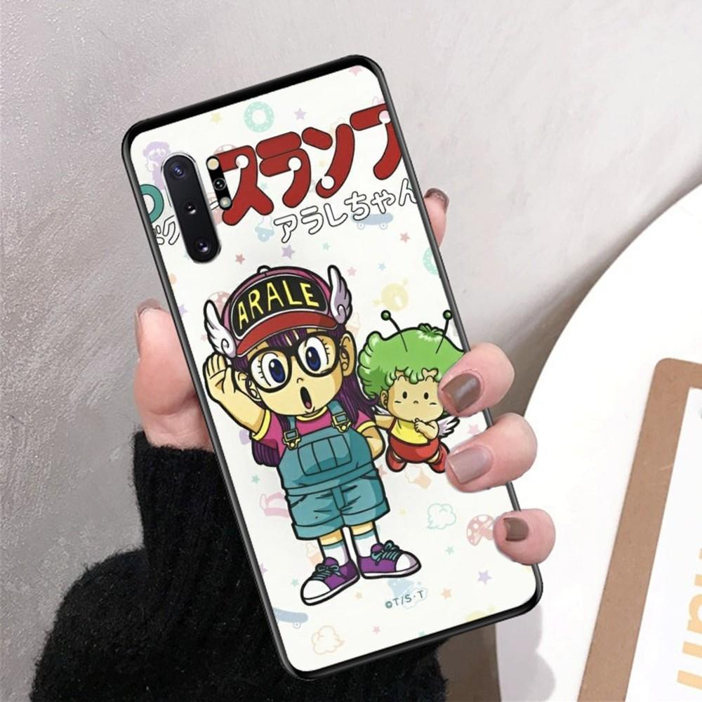 Funda de teléfono de dibujos animados Dr Slump para Samsung Note 8 9 10 20 pro plus lite M 10 11 20 30 21 31 51 A 21 22 42 02 03