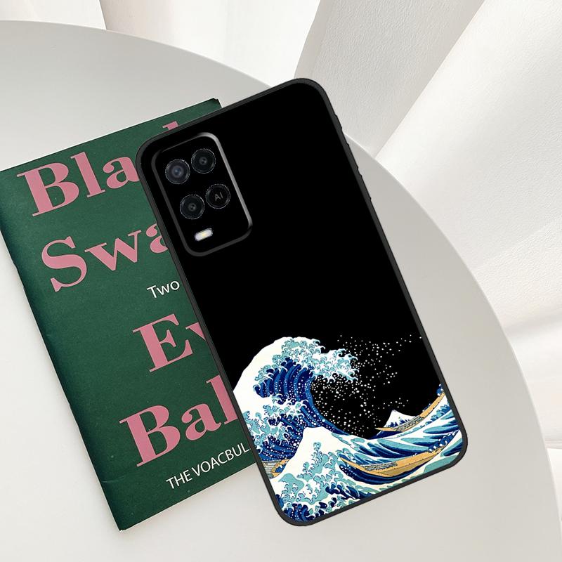 Great Wave Off Kanagawa Japan For OPPO A98 A78 A18 A38 A58 A5 A6 Pro A15 A17 A57 A16 A76 A96 A54 A74 A94 A40 A60 A80 Case