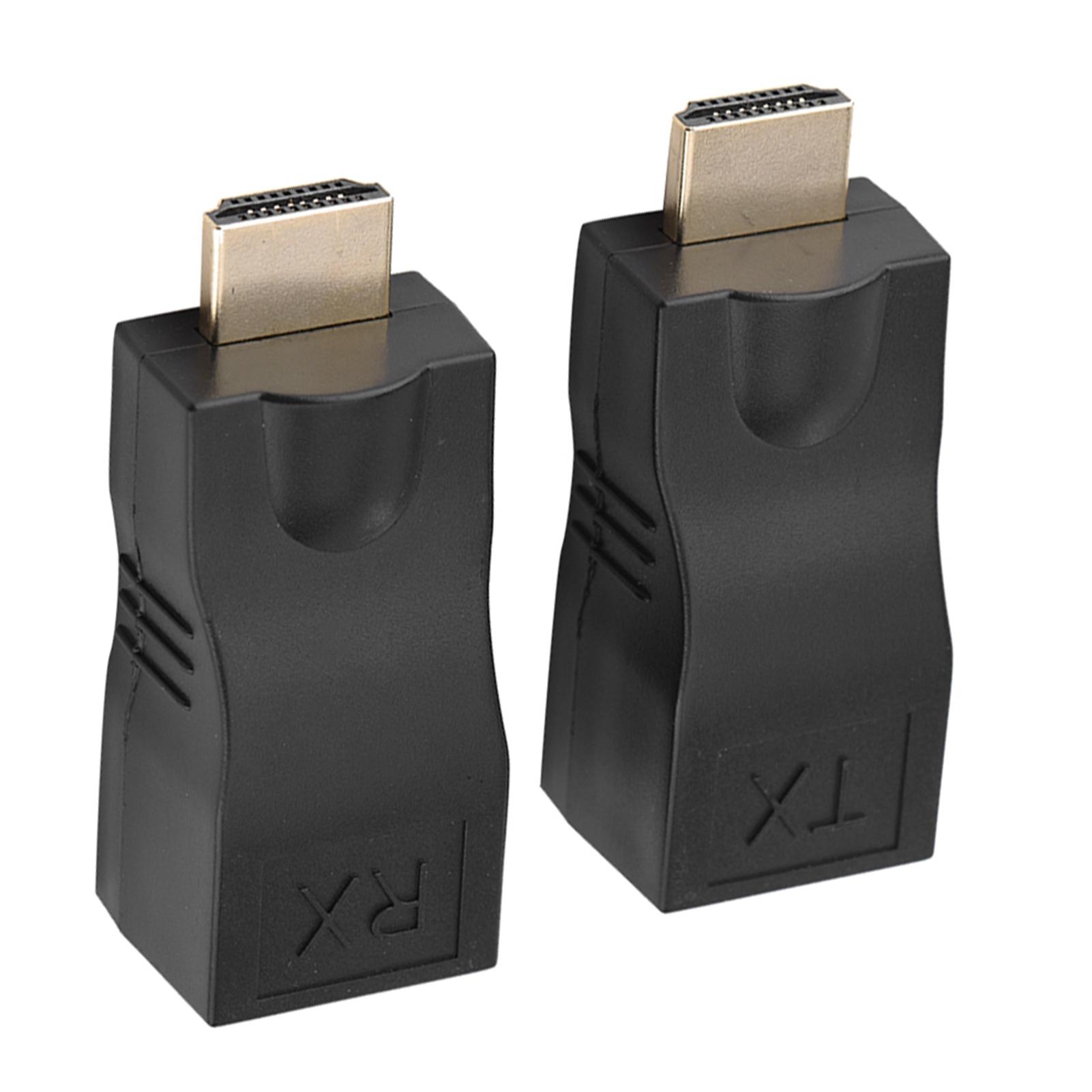

2x HDMI 30 м до RJ45 удлинитель сетевого кабеля-ретранслятор через CAT-5e CAT6