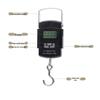 HKY 50KG Portable Digital Luggage & Fishing Scale (CN version)