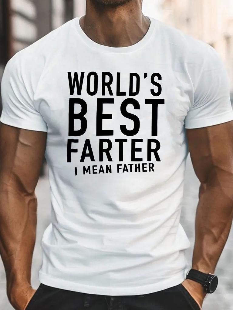 The Best Fart-thrower In The World, An Interesting Father's Day Men's T-shirt, Humorous Dad Shirt, Husband's Humorous T-