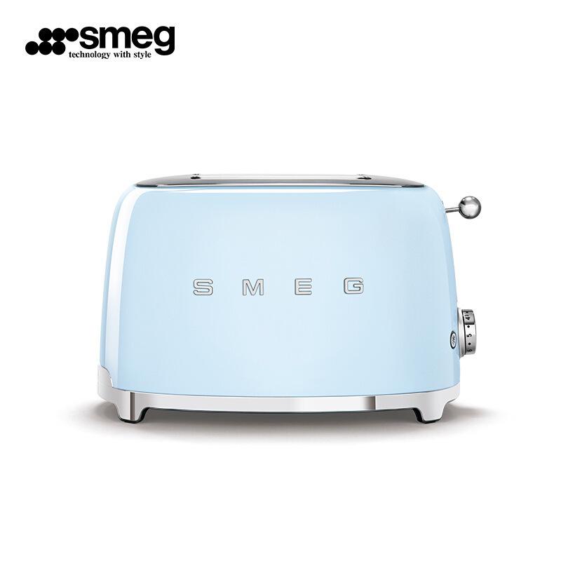 SMEG Retro Toaster 2-Slice Bread Toaster Automatic Breakfast Maker TSF01 EU Plug