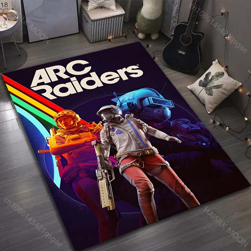

3D Ковер с принтом Классические Игры Arc R Raiders для Гостиной Спальни Дивана Игровой Комнаты Домашнего Декора Нескользящий Коврик Подарок 40cm x 60cm