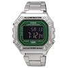Casio Standard Digital Watch W-218HD-3AV (Silver/Green)