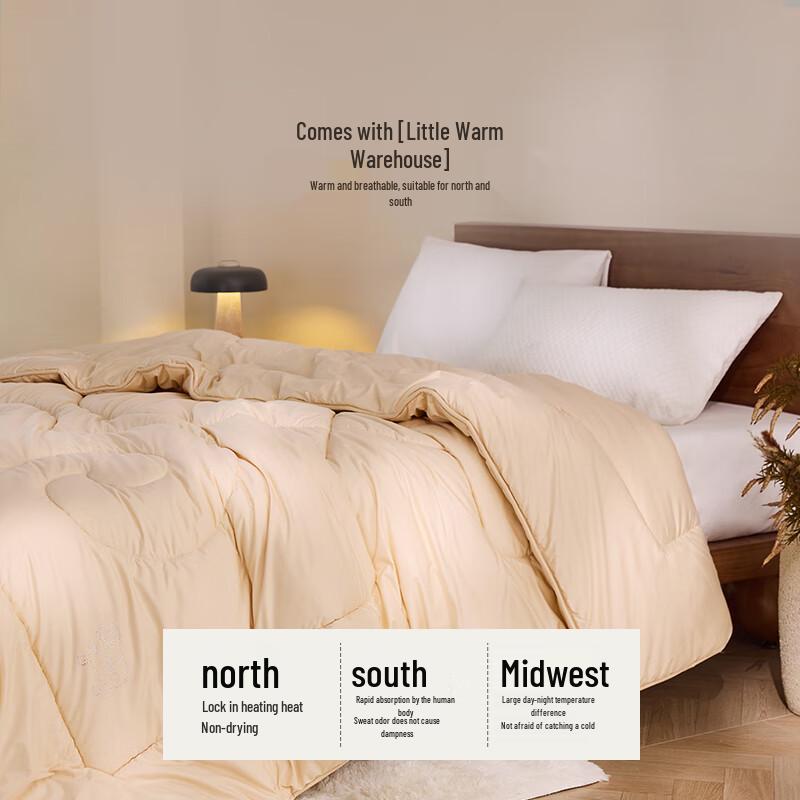 LOVO Premium Australian Wool Antibacterial Winter Quilt