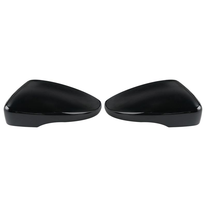 Rear View Mirror Covers for VW Passat for Jetta for Eos for CC for Scirocco, Replace for 3C8 857 537, 3C8 857 538